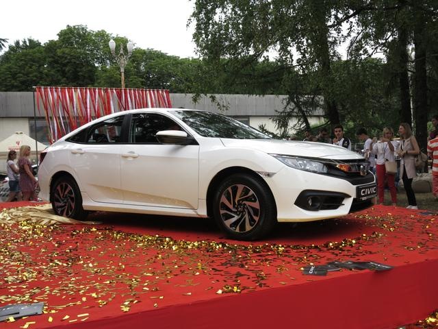 Ny generation af Honda Civic præsenteret i Ukraine