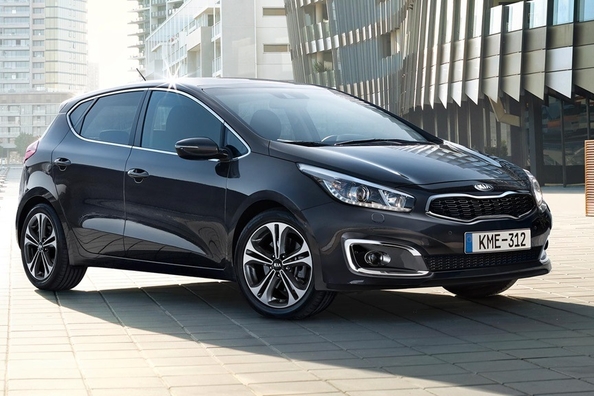 Test af den opdaterede Kia ceed