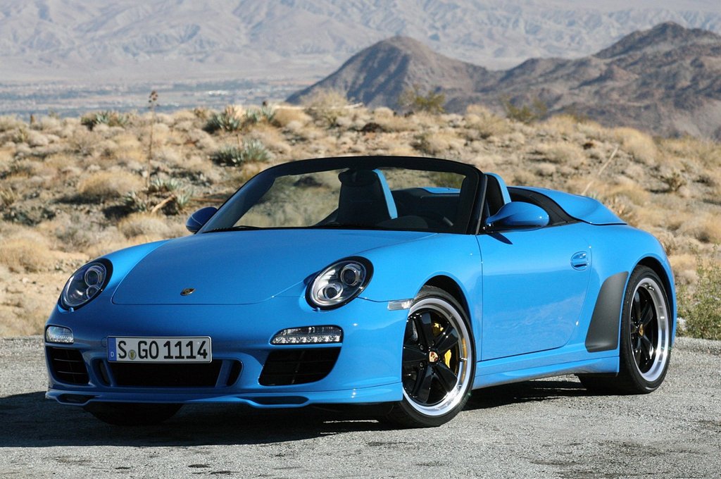 Porsche viser specialudgave af 911 Speedster i Frankfurt