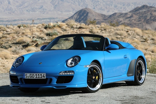 Porsche viser specialudgave af 911 Speedster i Frankfurt