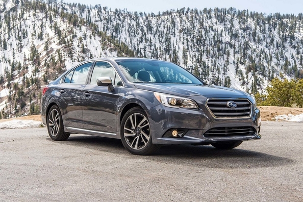 Test af den opdaterede Subaru Legacy