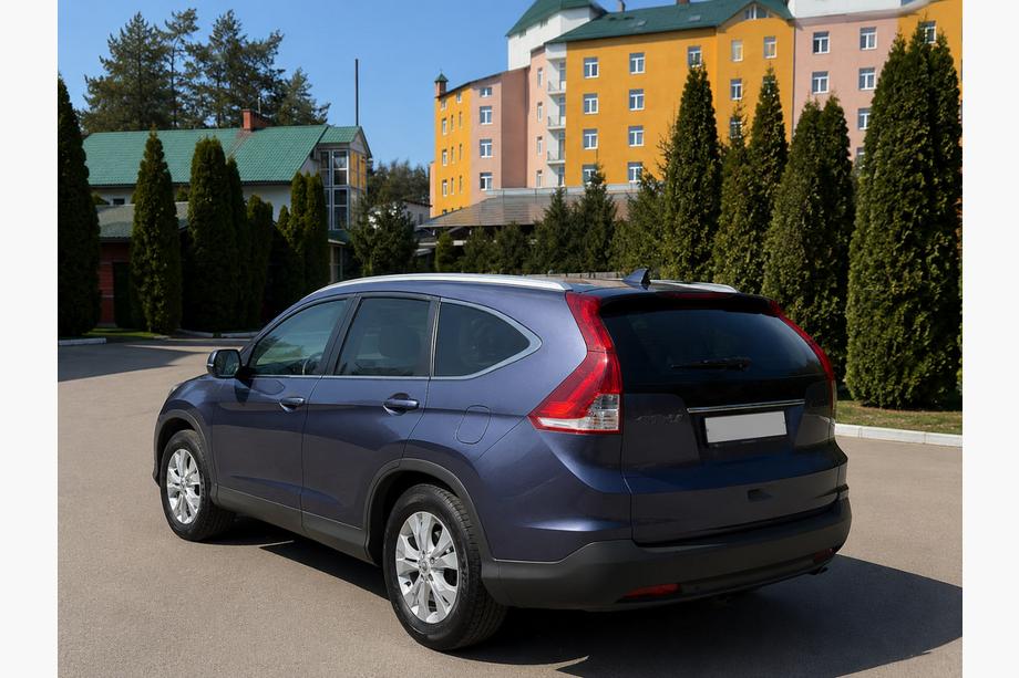 Honda CRV 2012–2016 Integrerede tagrælinger grå OEM (ABS-plast, boltmontage) Foto 4
