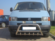 Volkswagen T4 Transporter 1990–2003 Kængurubøjle WT003 60 mm (rustfrit stål) 50 mm, med tekst foto 8