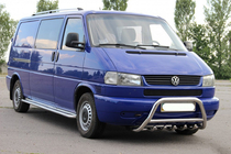 Volkswagen T4 Transporter 1990–2003 Kængurubøjle WT003 60 mm (rustfrit stål) 50 mm, med tekst foto 4