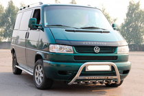 Volkswagen T4 Transporter 1990–2003 Kængurubøjle WT003 60 mm (rustfrit stål) 50 mm, med tekst foto 6