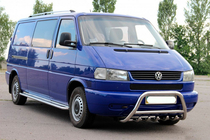 Volkswagen T4 Transporter 1990–2003 Kængurubøjle WT003 60 mm (rustfrit stål) 50 mm, med tekst foto 5