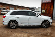 Audi Q7 2015–2026 Sidetrin OEM V1 (2 stk., aluminium) foto 3