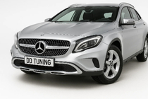 Mercedes GLA X156 2014–2019 Frontgrill Diamond Silver (2014-2016) foto 5