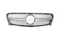 Mercedes GLA X156 2014–2019 Frontgrill Diamond Silver (2014-2016) foto 2