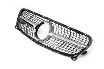 Mercedes GLA X156 2014–2019 Frontgrill Diamond Silver (2014-2016) foto 4
