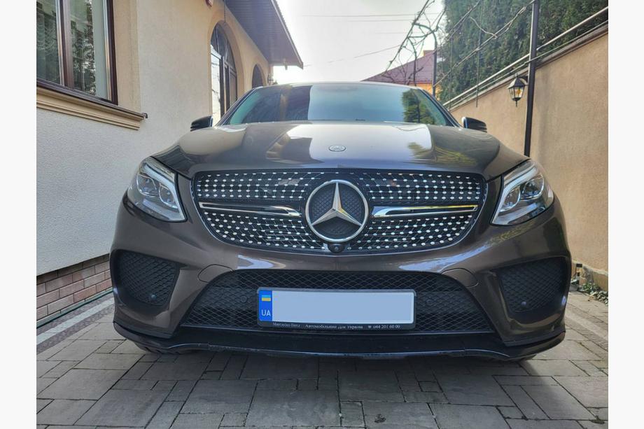 Mercedes GLE Coupé C292 2015–2019 Tuning kølergrill (Diamond Silver) Image