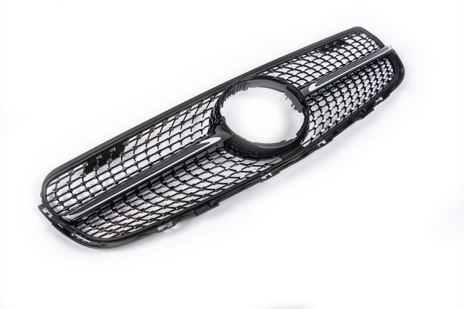 Mercedes GLC X253 2015–2022 Frontgrill Diamond Black (2015-2019) Foto 4