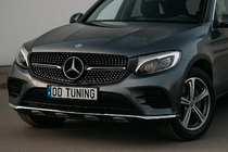 Mercedes GLC Coupé C253 2016–2023 Frontgrill Diamond Black (2015-2019) foto 1