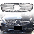 Mercedes A-Klasse W176 2012–2018 Frontgrill Diamond Silver (2015-2018) foto 1