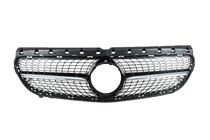 Mercedes B-klasse W246 2011–2018 Forreste kølergrill Diamond Black (2015-2018) foto 2