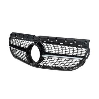 Forreste kølergrill Diamond Black (2015-2018) Mercedes B-klasse W246 2011–2018 foto 4