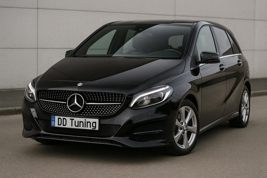 Mercedes B-klasse W246 2011–2018 Forreste kølergrill Diamond Black (2015-2018) Image