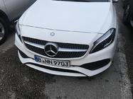Mercedes C-klasse W205 2014–2021 Frontgrill Diamond Silver (til Avantgarde/AMG-Line/C43 AMG) 2014-2018, uden kamera foto 8