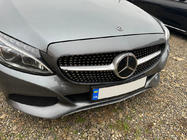 Mercedes C-klasse W205 2014–2021 Frontgrill Diamond Silver (til Avantgarde/AMG-Line/C43 AMG) 2014-2018, uden kamera foto 1