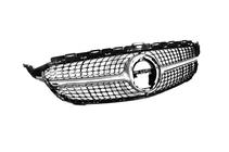 Mercedes C-klasse W205 2014–2021 Frontgrill Diamond Silver (til Avantgarde/AMG-Line/C43 AMG) 2014-2018, uden kamera foto 15