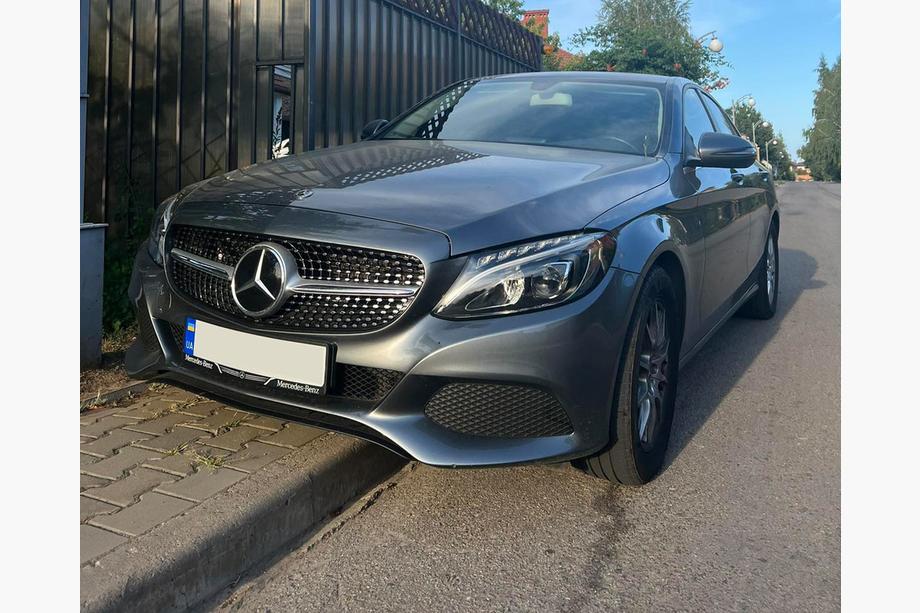 Mercedes C-klasse W205 2014–2021 Frontgrill Diamond Silver (til Avantgarde/AMG-Line/C43 AMG) Foto 5