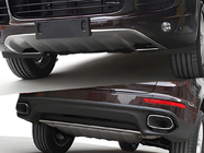 Porsche Cayenne 2010–2017 Front- og bagspoilerlæbe (2015-2017) foto 1