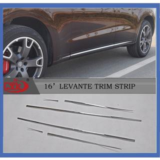 Krom dørbeklædningslister (sæt) Maserati Levante 2016– foto 3