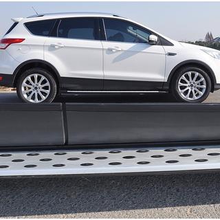 OEM-V2 sidetrin (2 stk., aluminium) foto 3