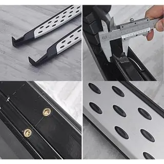 OEM-V2 sidetrin (2 stk., aluminium) foto 4