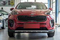 Kia Sportage 2015–2021 Front- og bagkofanger læbespoiler 2015-2019 V2 (plast) foto 5