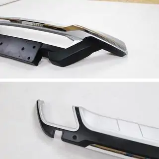 Forreste og bageste læbespoilere (2016-2018) Hyundai Santa Fe 3 2012–2018 foto 3