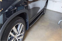 Honda Pilot 2015–2022 Originale sidetrin (2 stk., aluminium) foto 6