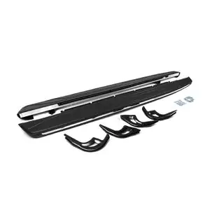Originale sidetrin (2 stk., aluminium) foto 2