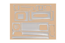 Volkswagen Golf 3 1991–2001 Instrumentbordbeklædning Aluminium foto 3