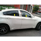 BMW X6 E71 2008–2014 Nedre vindueslister (4 stk., rustfrit stål) foto 1