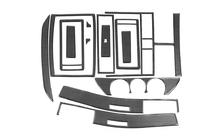 Volkswagen Polo 2001–2009 Instrumentbordbeklædning (2001-2005) Trælook foto 4