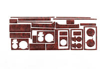 Volkswagen T4 Transporter 1990–2003 Instrumentbordbeklædning (1991-1995) Pianolak sort foto 2