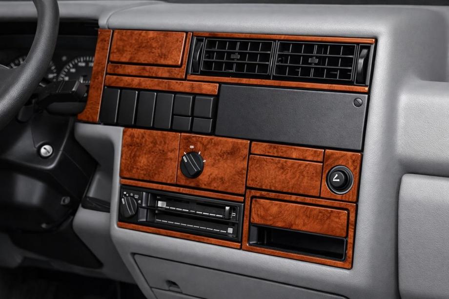 Volkswagen T4 Transporter 1990–2003 Instrumentbordbeklædning (1991-1995) Pianolak sort Image