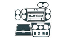 Volkswagen Tiguan 2007–2016 Instrumentbordbeklædning (2011-2015) Carbon foto 2