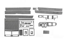Volkswagen Touareg 2002–2010 Instrumentbordbeklædning Trælook foto 4