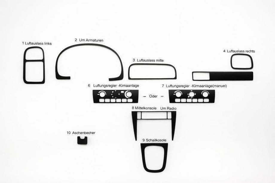 Volvo S40 1995–2004 Instrumentbordpaneler (2000-2004) Image