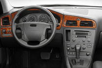 Volvo S60 2000–2009 Instrumentpanelafdækning (hoveddel, 2005-2009) Aluminium foto 1