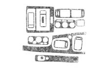 Volvo V70 1997–2000 Instrumentbordbeklædning Trælook foto 2