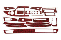 BMW 5-serie E60/E61 2003–2010 Instrumentbordbeklædning til Meric Trælook foto 2