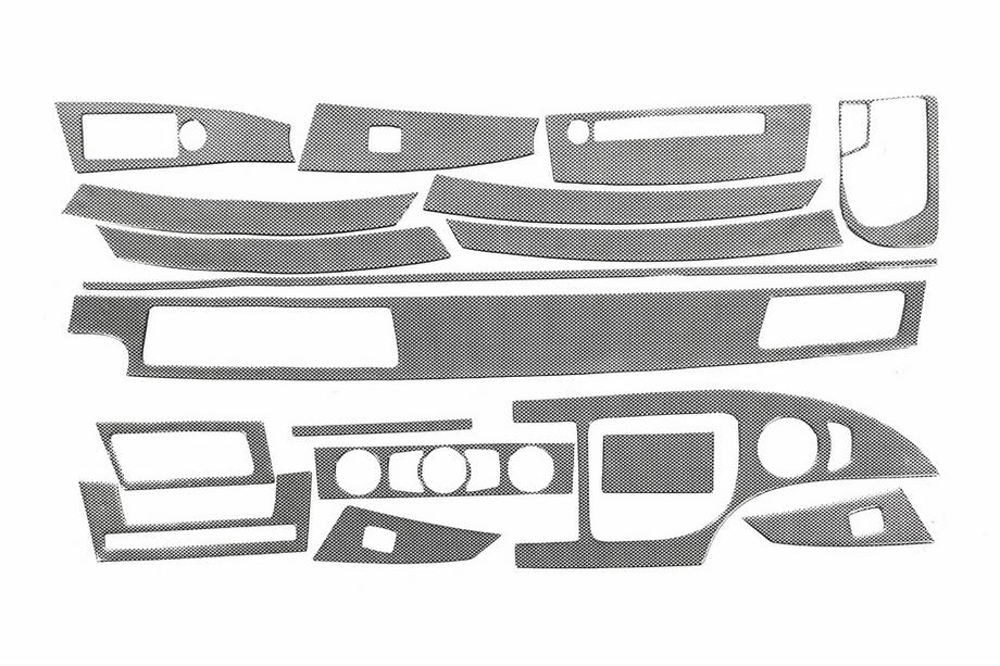 BMW 5-serie E60/E61 2003–2010 Instrumentbordbeklædning til Meric Foto 4
