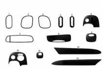 Chevrolet Corvette C5 1997–2004 Instrumentbrætpanel-indsatser (Meric) foto 1