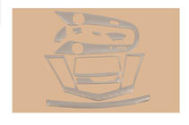 Chevrolet Cruze 2009–2015 Instrumentbrætbeklædning (automat) Carbon-look foto 2