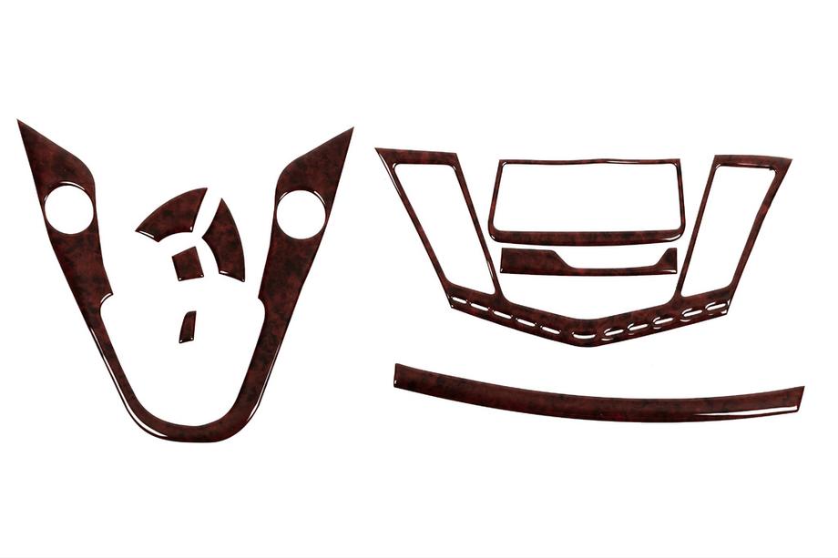 Chevrolet Cruze 2009–2015 Instrumentbordpanelbeklaedning (manuel gearkasse) Carbon-look Image