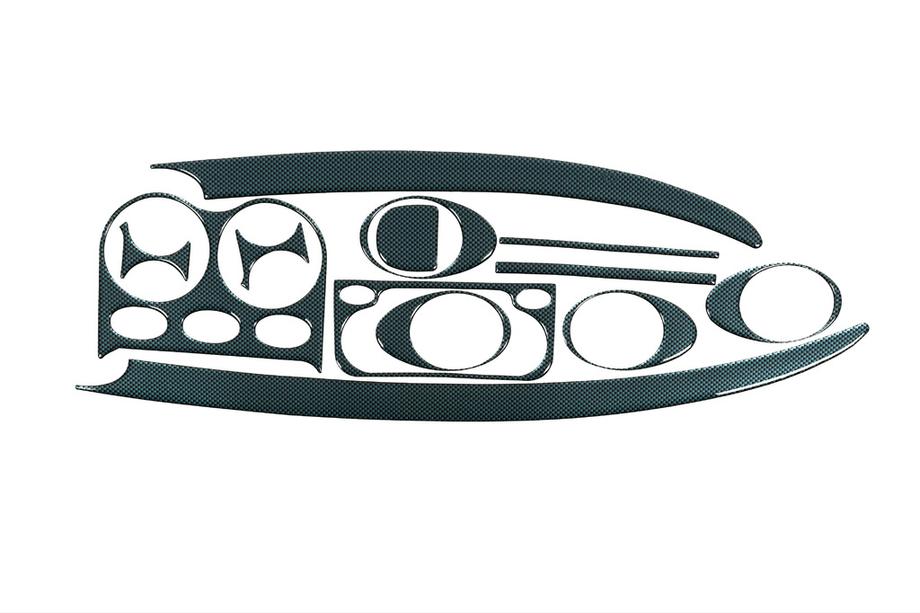 Daewoo Matiz 1998–2008 Instrumentbordbeklædning (1998-2005) Aluminium Image