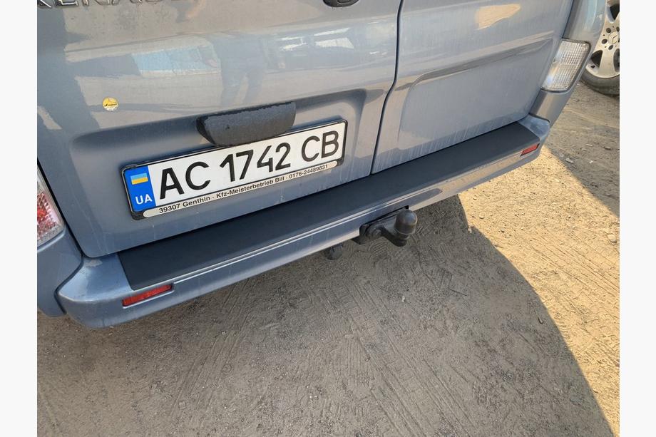 Opel Vivaro 2001–2015 Krom bagkofangerbeskytter DDU (ABS) Foto 9